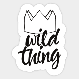 Wild Thing Sticker